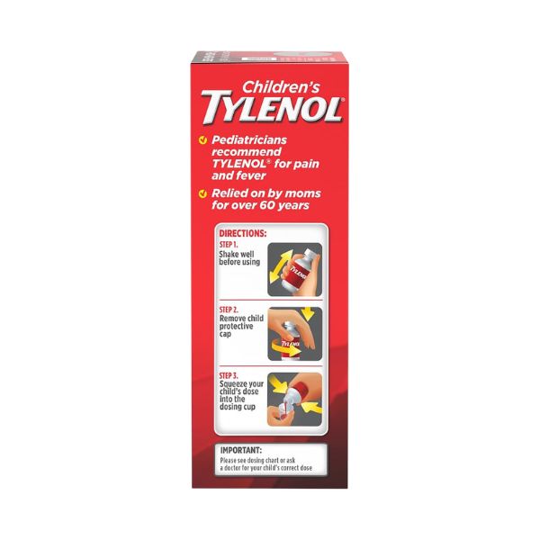 Siro Tylenol Cherry 120ml - الصورة 7