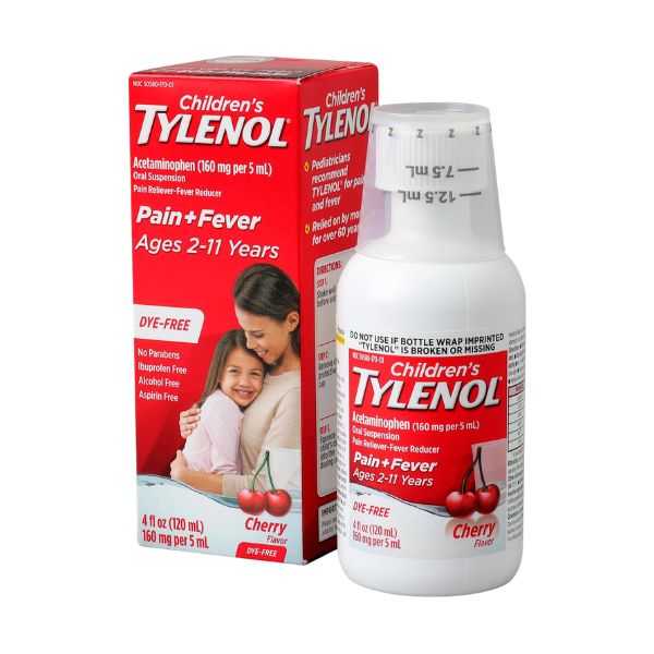 Siro Tylenol Cherry 120ml - الصورة 6